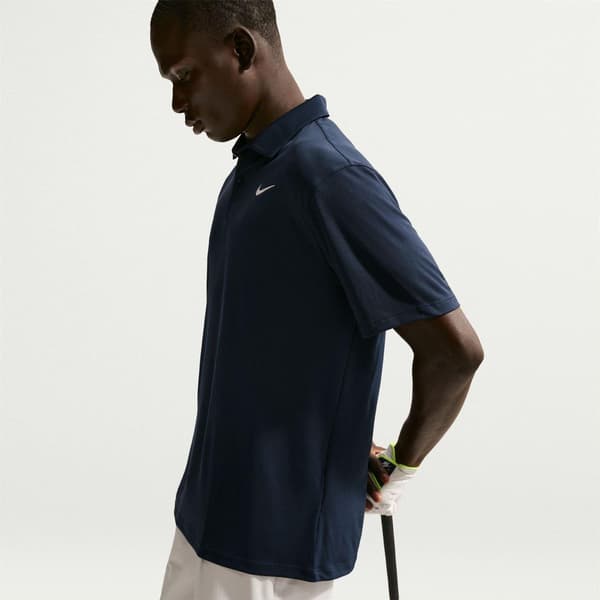 Nike Herr Prestanda Kortärmad Pikétröja