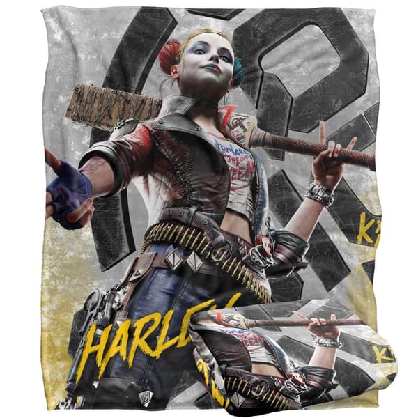 Suicide Squad Harley Quinn Blanket