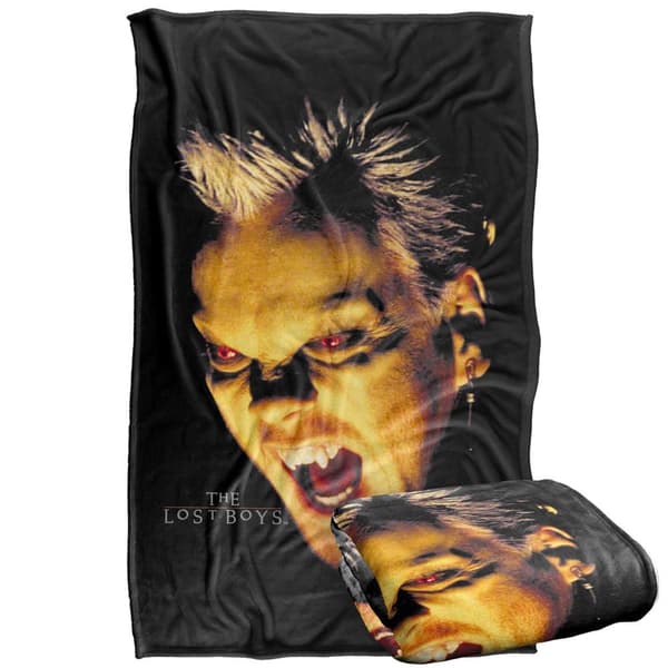 The Lost Boys David Large Face Soft Touch Blanket