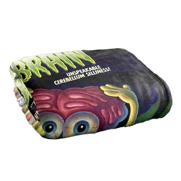 SpongeBob SquarePants Touched My Brain Silky Supersoft Blanket