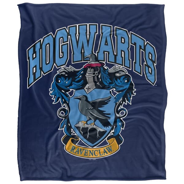 Harry Potter Hogwarts Ravenclaw Soft Touch Blanket