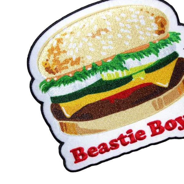 Beastie Boys Woven Burger Patch