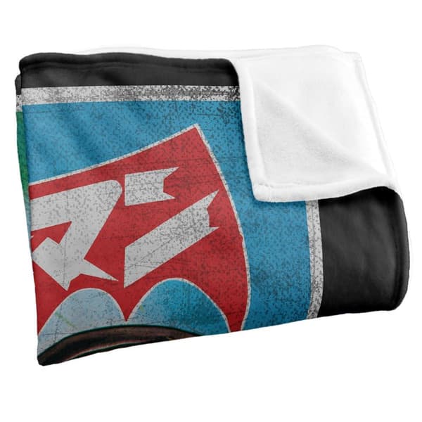 Batman Kanji Painted Soft Touch Blanket