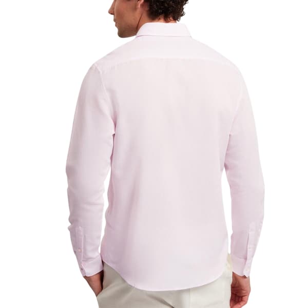 Ted Baker Mens Linen Blend Regular Long-Sleeved Shirt