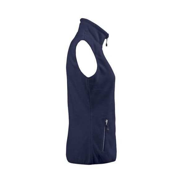 Printer RED Bodywarmer för damer/kvinnor med sidoflip