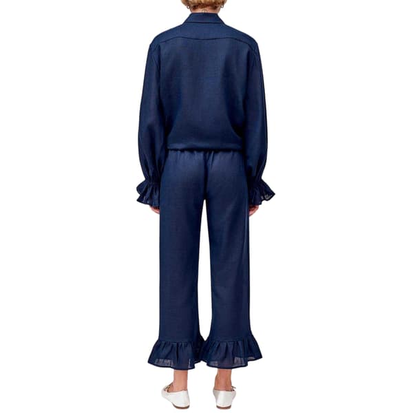 Sleeper Womens/Ladies Linen Pyjama Set