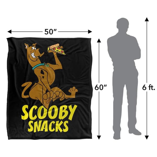 Scooby Doo Scooby Snacks Soft Touch Blanket
