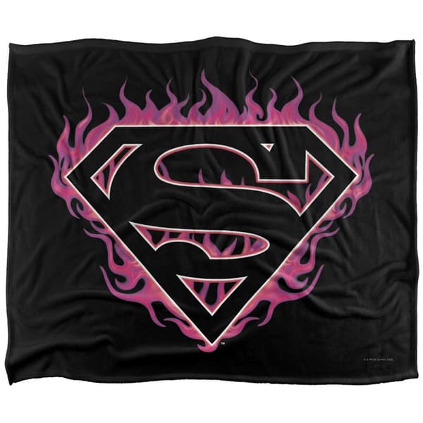 Superman Flame Logo Filt