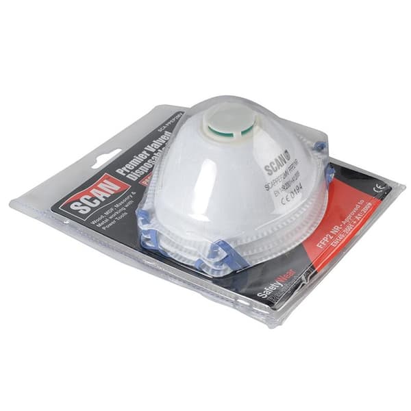 Scan Moulded Valved Disposable Mask