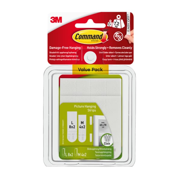 Command 17209 Tavelremsor Medium/Large Kombipack