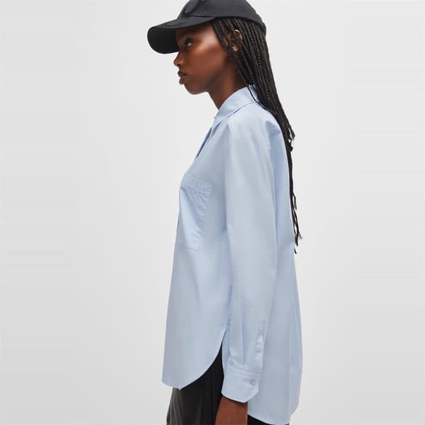 Hugo Womens/Ladies Oversized Blouse