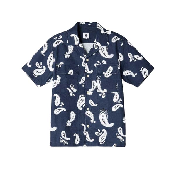Pretty Green Herrskjorta Widnes Paisley Regular