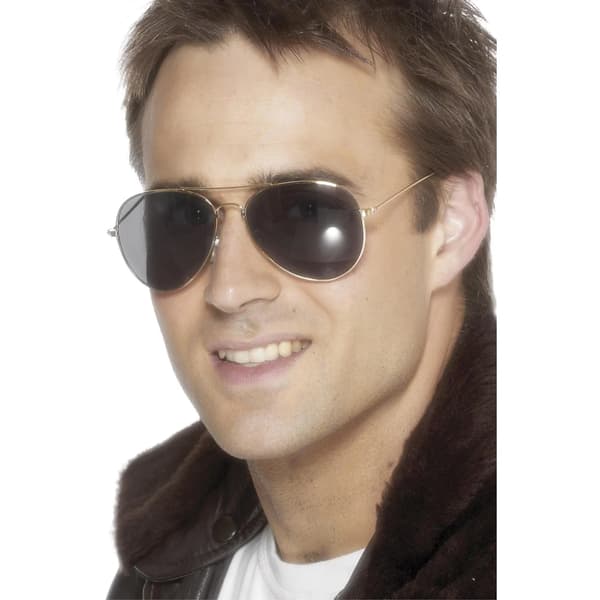 Smiffys Mens Pilot Sunglasses