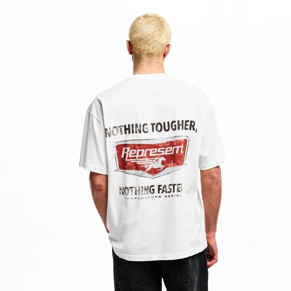 Represent Mens Graphic Print Oversized T-Shirt