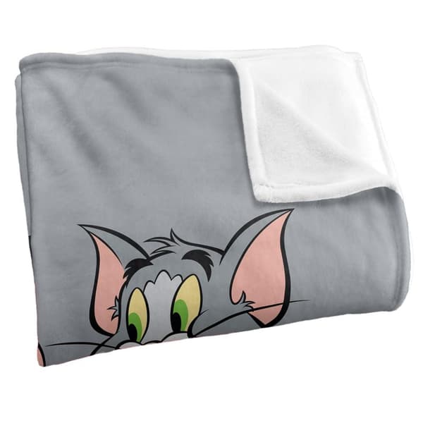 Tom ja Jerry nojaavat logopeittoon