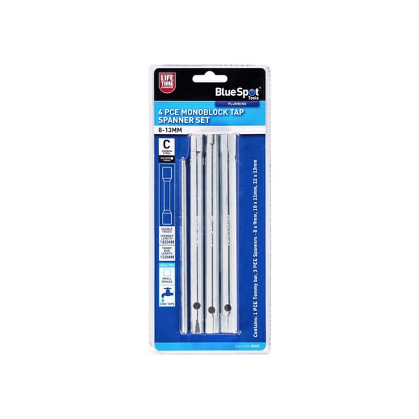 BlueSpot Tools Monoblock tapnøglesæt, 3 dele