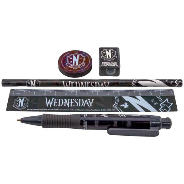 Wednesday brevpappersset (6-pack)