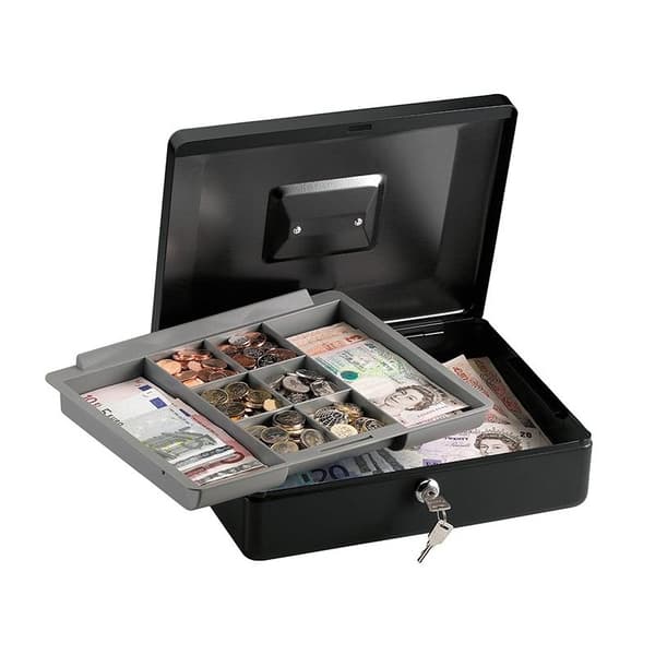 Master Lock Medium Cash Box With Keyed Lock