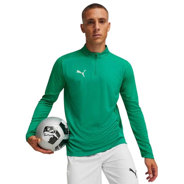 Puma Mens TeamFinal 24 Quarter Zip Training Top