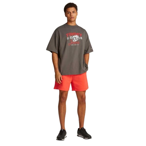 Tommy Jeans Herr Flagbeach Polycotton Logoshorts