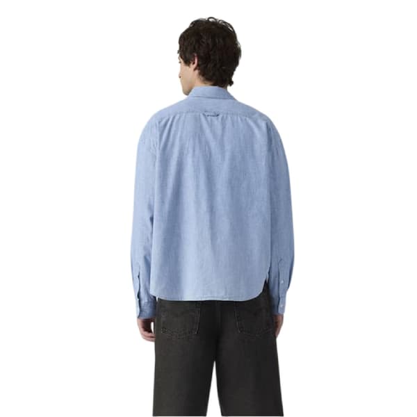 Levis Herrskjorta i Chambray, Croppad