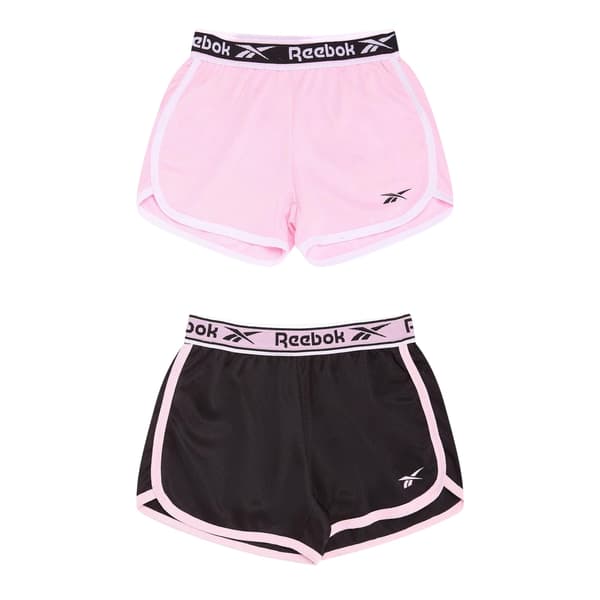 Reebok Meshshorts för flickor (2-pack)