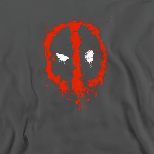Deadpool Unisex Vuxen Målad Logotyp Tröja