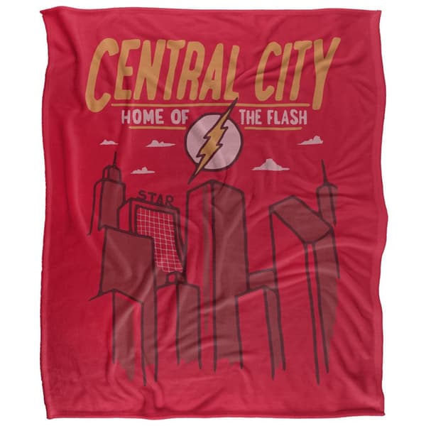 The Flash Central City Blanket