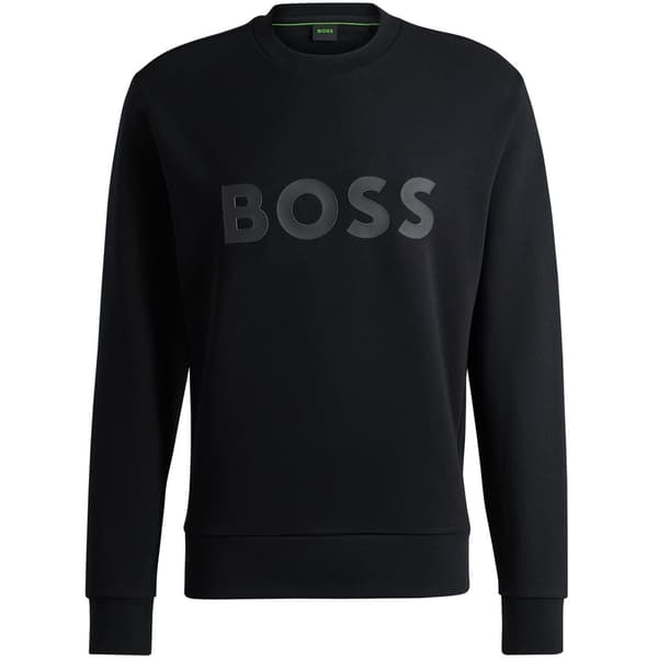 Boss Herr Tröja med Rund Hals och Logotyp