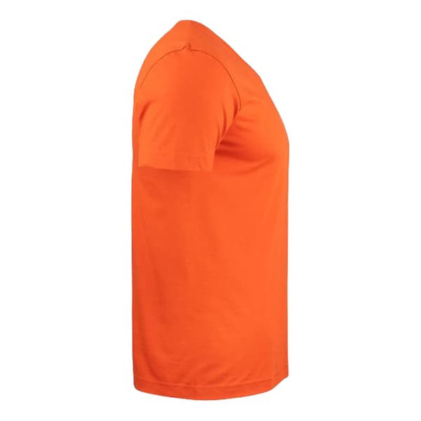 Clique Mens Basic V Neck Short-Sleeved T-Shirt