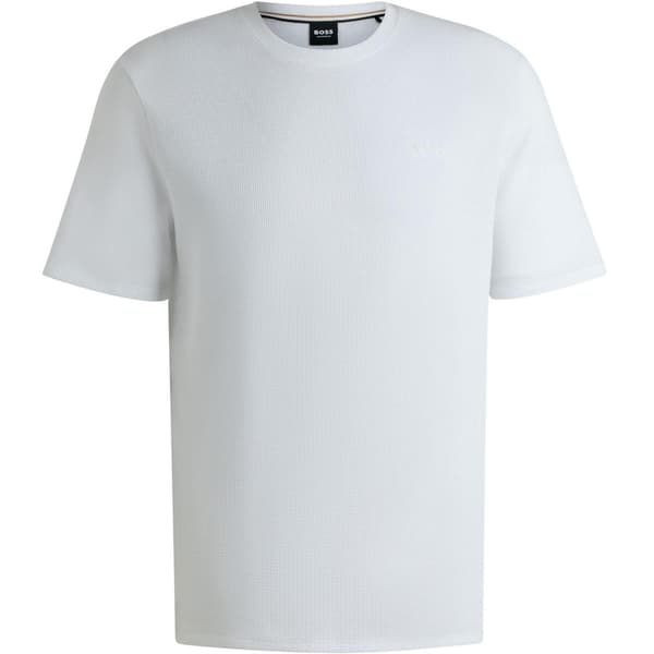 Boss Herr Waffle Knit Strukturerad Pyjamastopp