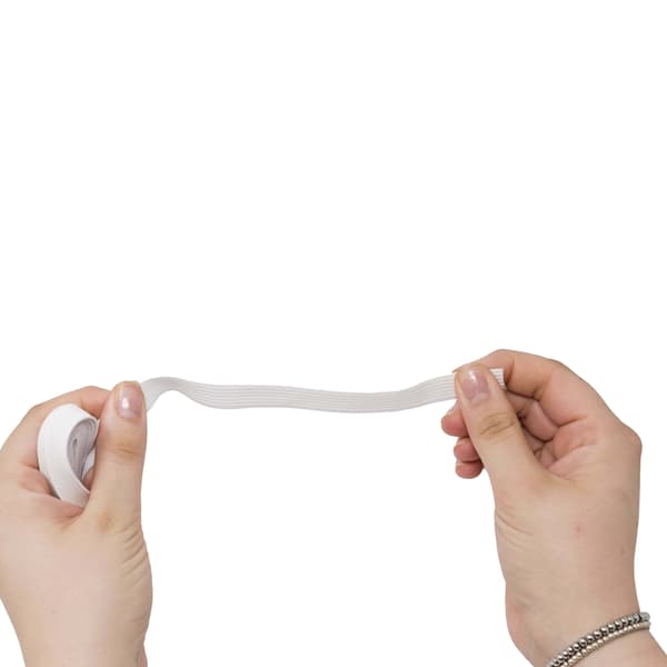 Korbond Elastic White 12mm x 2m