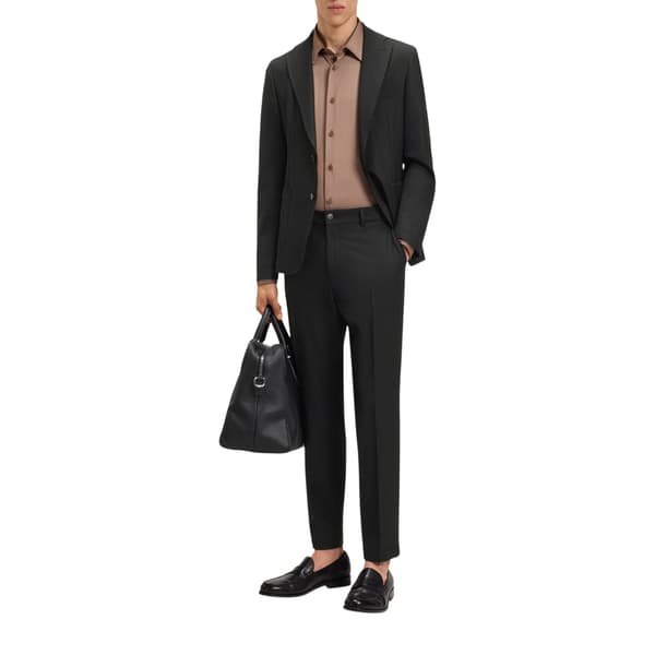 Boss Mens Lapel Collar Regular Blazer