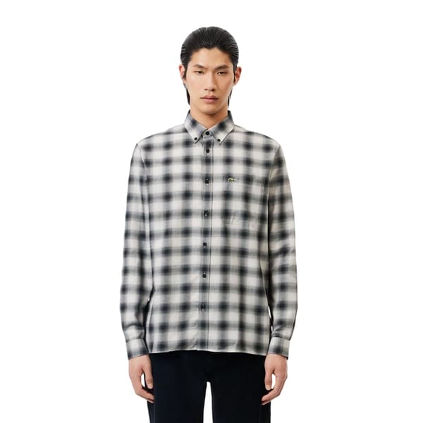 Lacoste Mens Flannel Regular Shirt