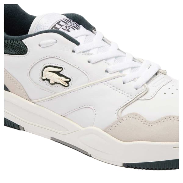 Lacoste Mens Lineshot Leather Non Marking Trainers