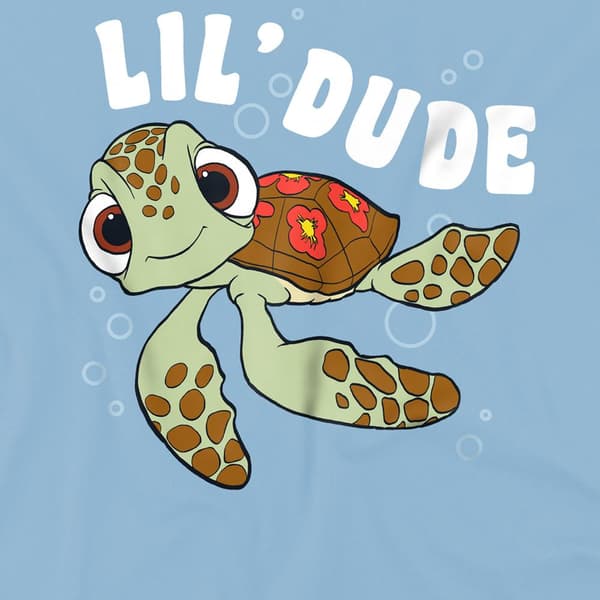 Finding Nemo Boys Catch A Wave Squirt Cotton T-Shirt