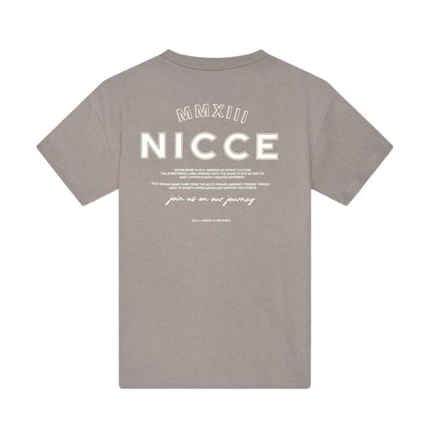 Nicce Herr Oversized T-shirt med Rund Hals