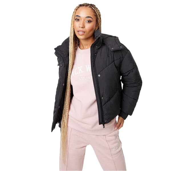 Jack Wills Dam/Dam Ritcher Quiltad Vadderad Jacka