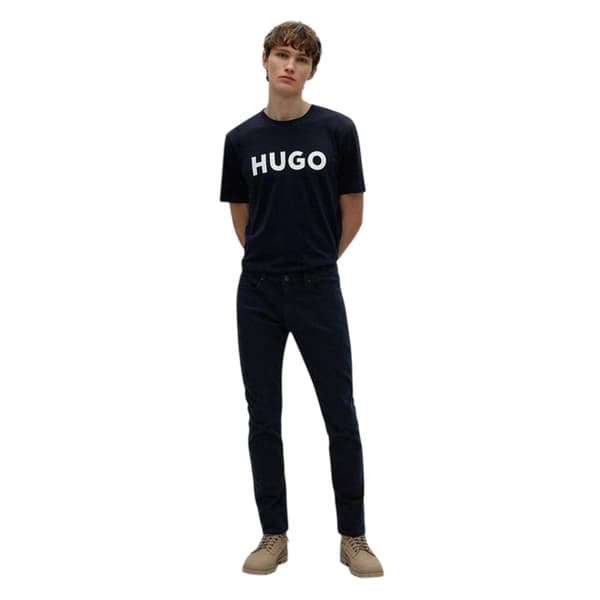 Hugo miesten Dulivio-kontrastilogopaita