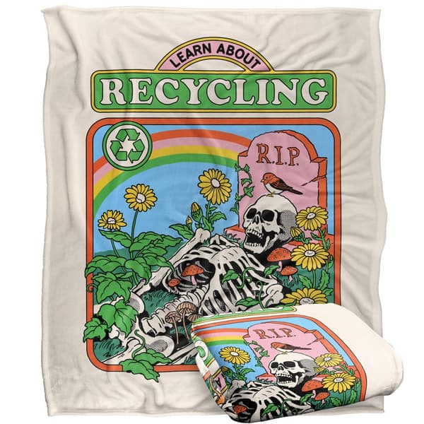Steven Rhodes Learn About Recycling Soft Touch Blanket