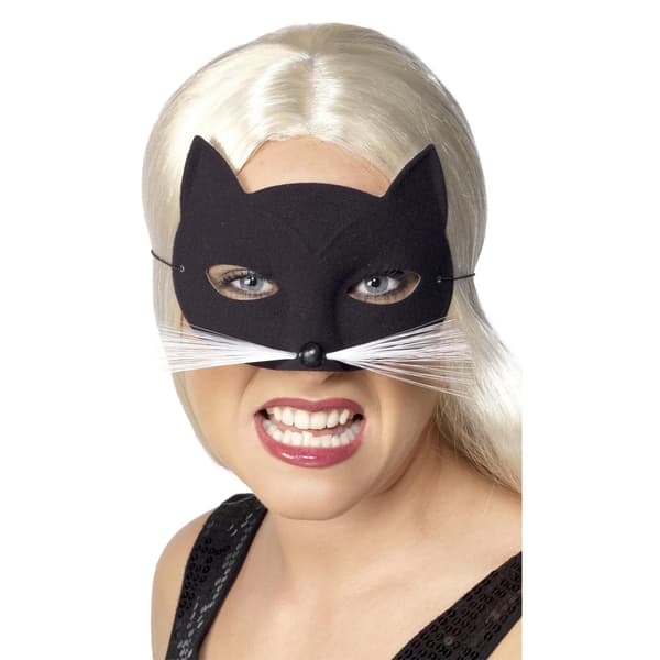 Smiffys Cat Plastic Eye Mask