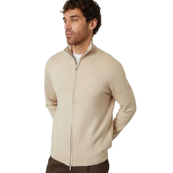 Threadbare Herr Wynnstay Stickad Kofta med Hel Dragkedja