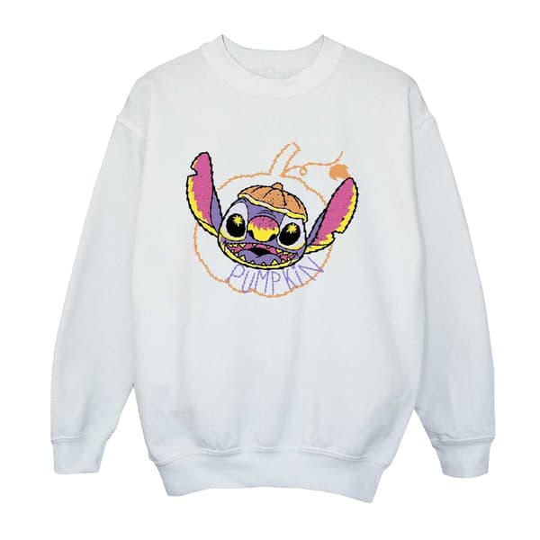 Lilo & Stitch Boys Pumpkin Head Sweatshirt