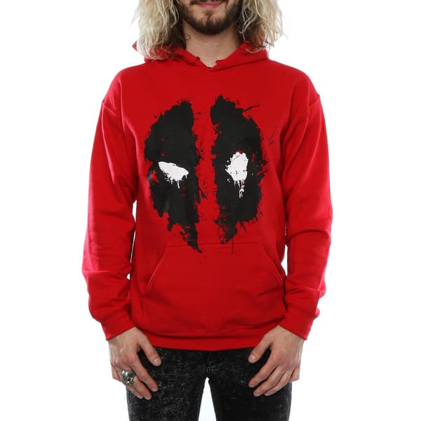 Deadpool Herr Splat Face Bomullshuvtröja
