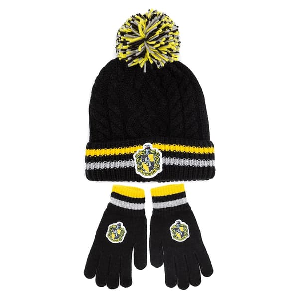 Harry Potter Hufflepuff-hat og handsker til børn/børn