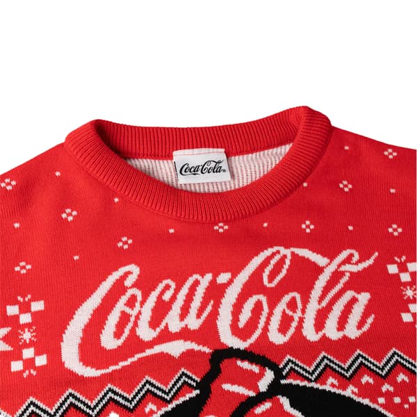 Coca-Cola Herrtröja med logotyp för jul
