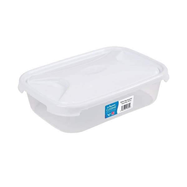 Wham Cuisine Rektangulär Matlåda Vitt Lock 0.8L