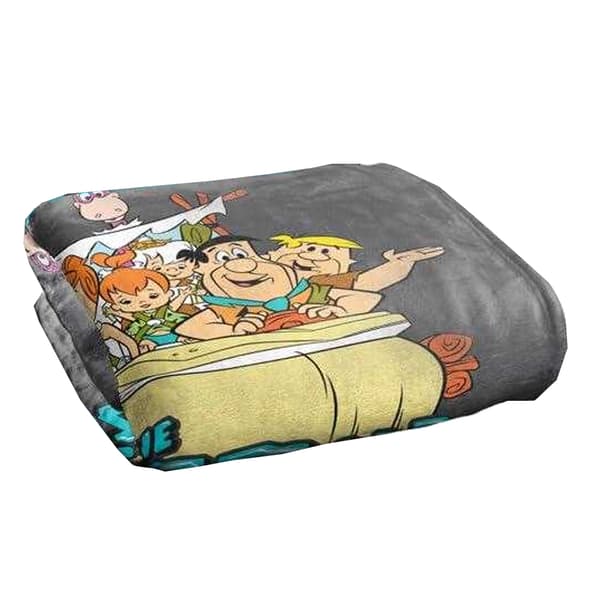 The Flintstones -logo, polyesterinen pehmeä peitto