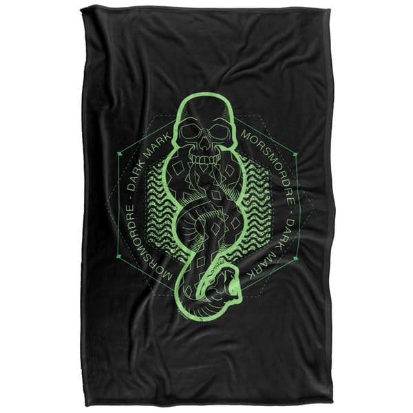 Harry Potter Morsmordre Dark Mark Soft Touch Blanket