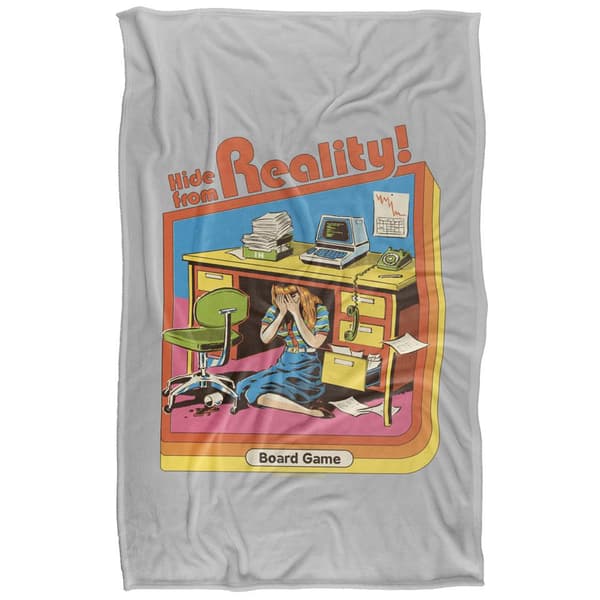 Steven Rhodes Hide From Reality Soft Touch Blanket
